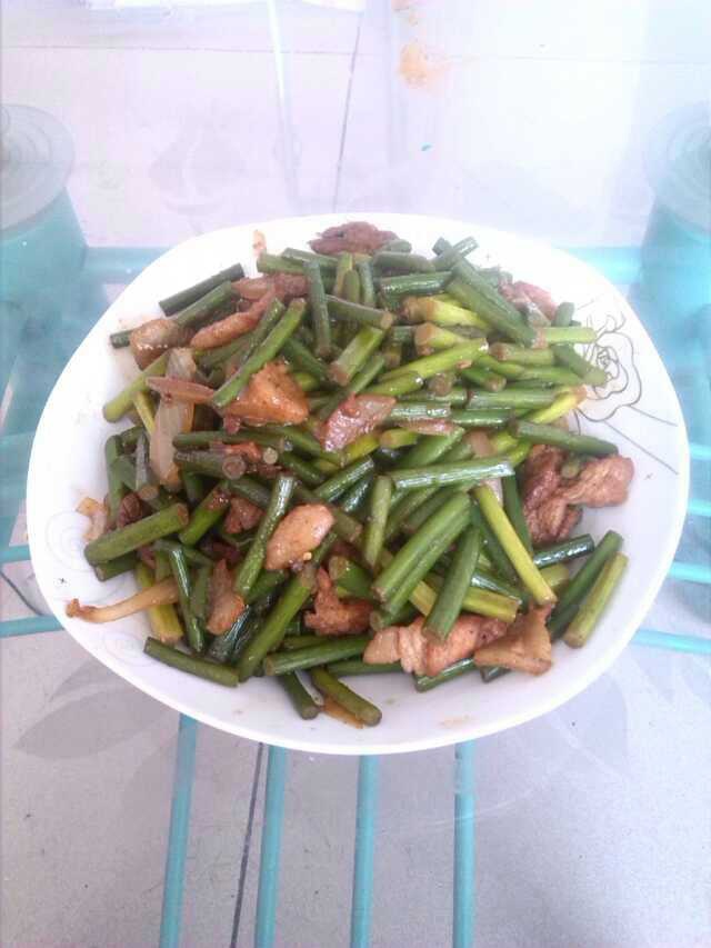 蒜薹炒肉