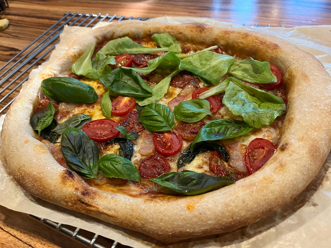 天然酵种 意式披萨Pizza Margherita