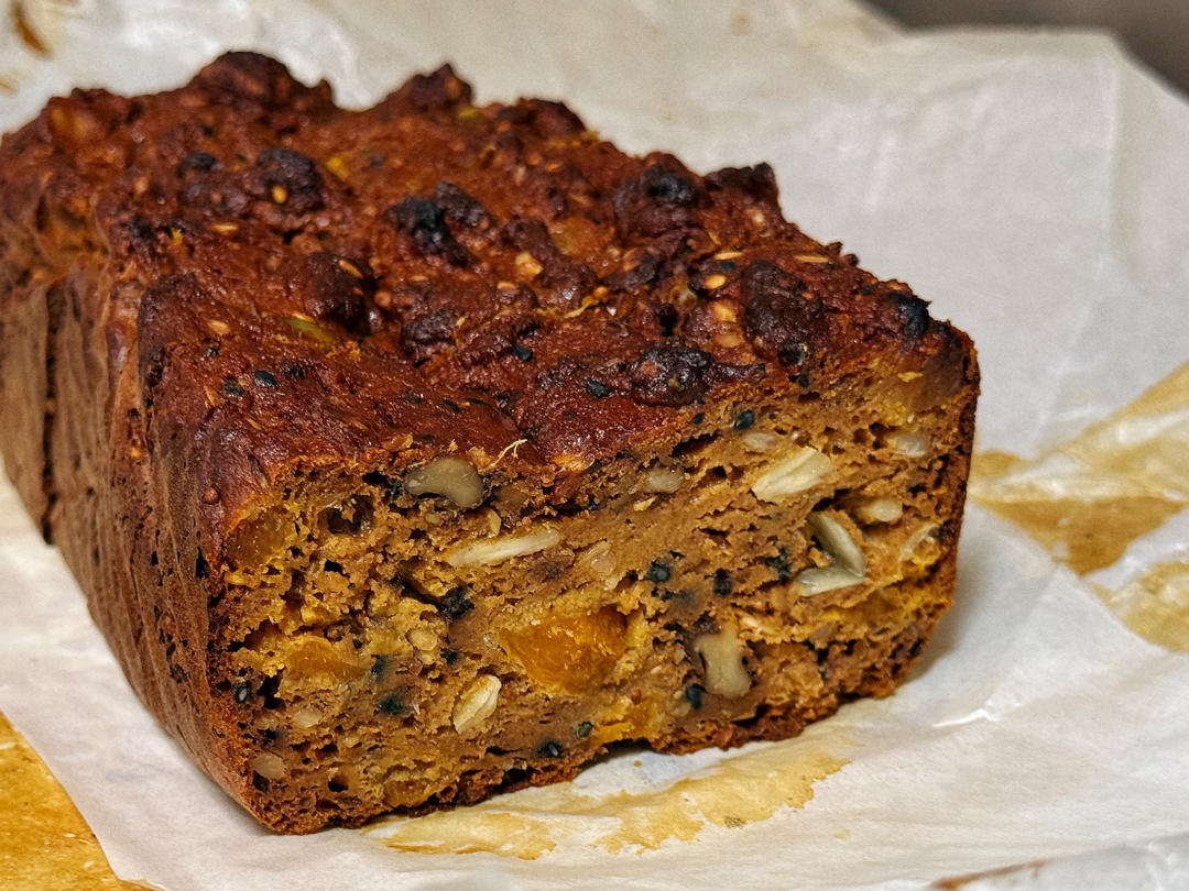柿子蛋糕|不加糖油Sharon Fruit Cake| No added sugar and fat