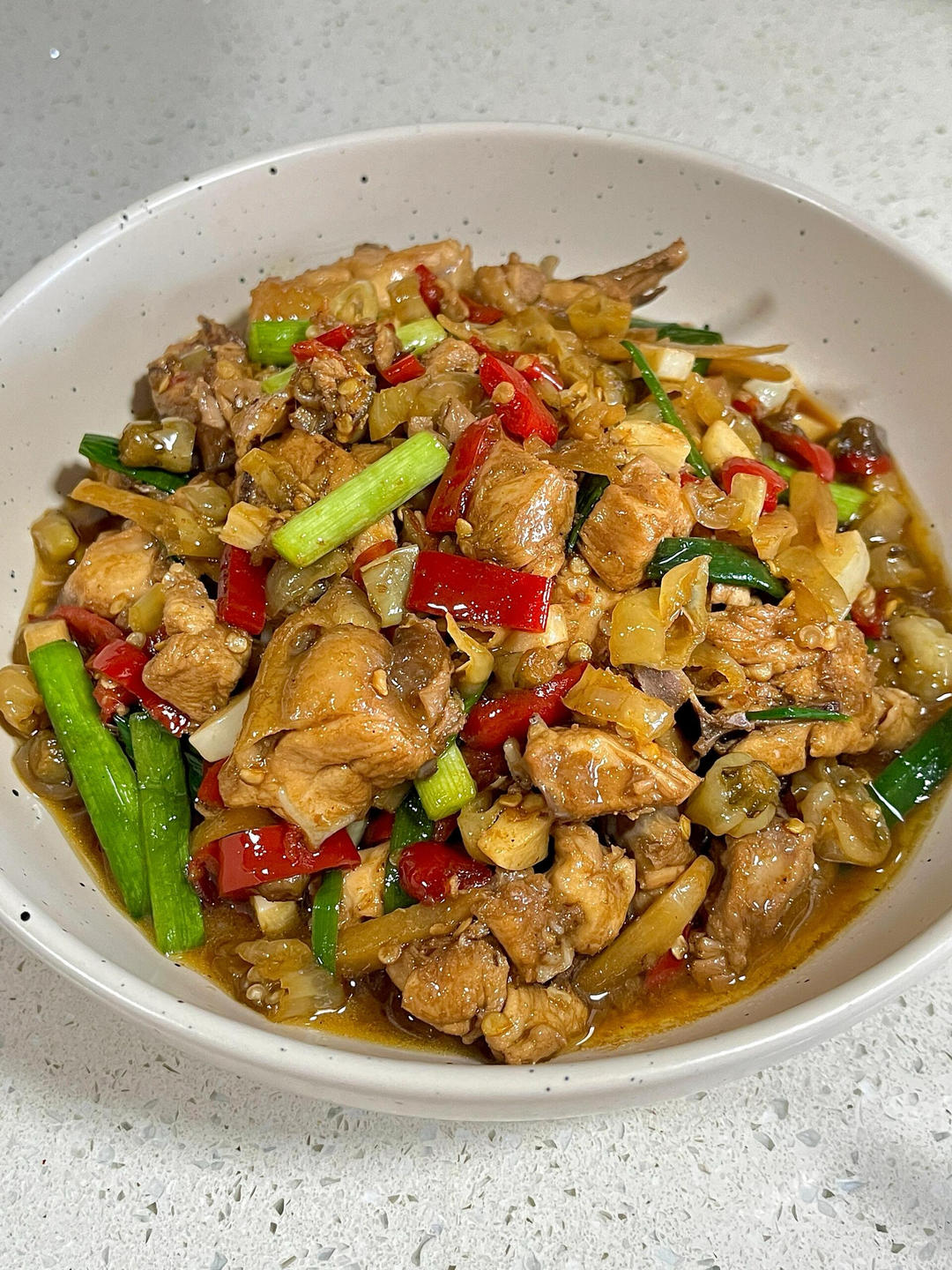 泡椒炒鸡