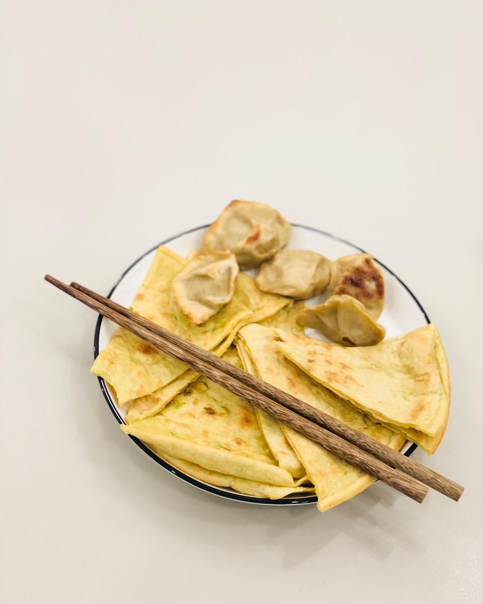 葱花鸡蛋饼