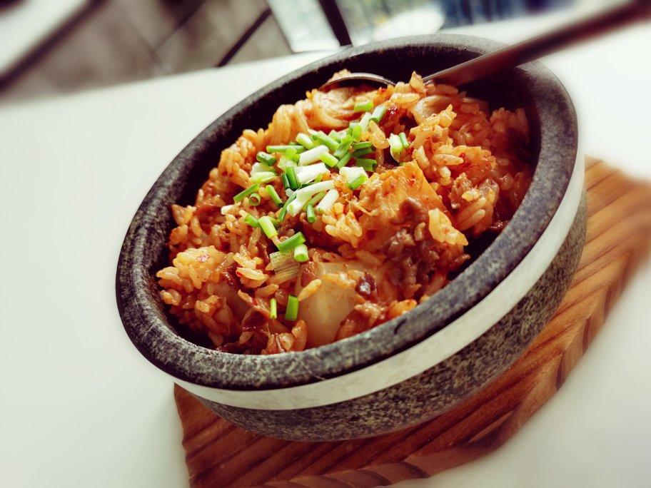 泡菜肥牛炒饭