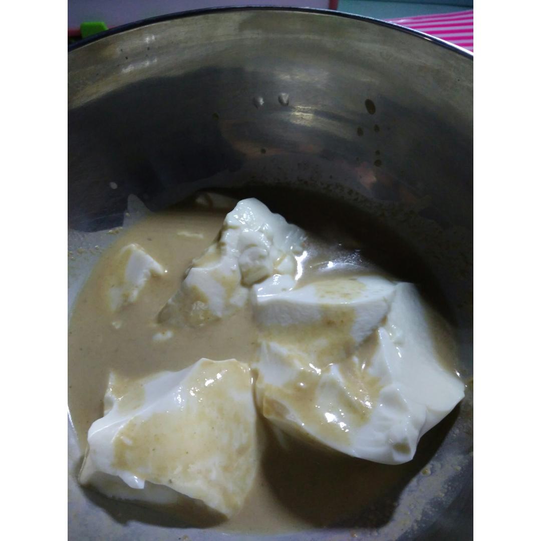 麻酱冷豆腐
