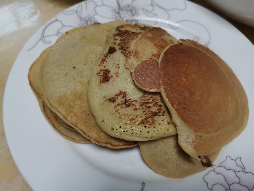 快手香蕉松饼