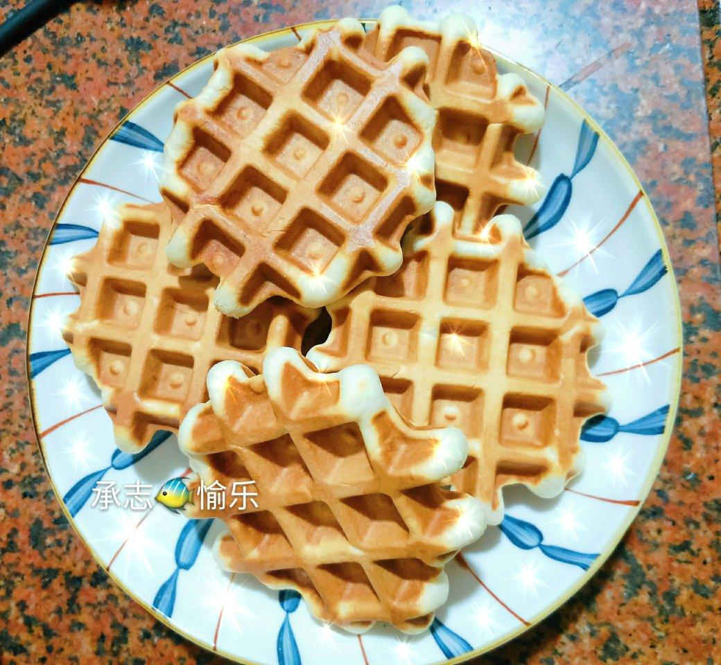 紫米华夫饼