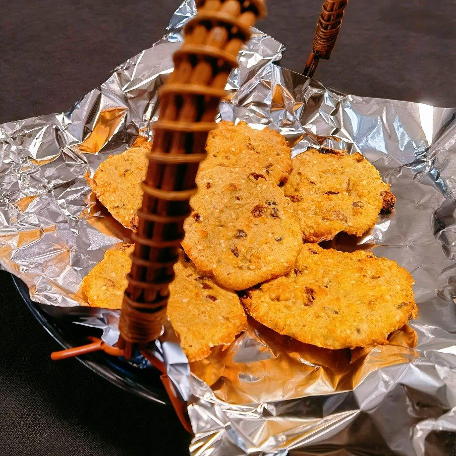 低卡奶香燕麦饼