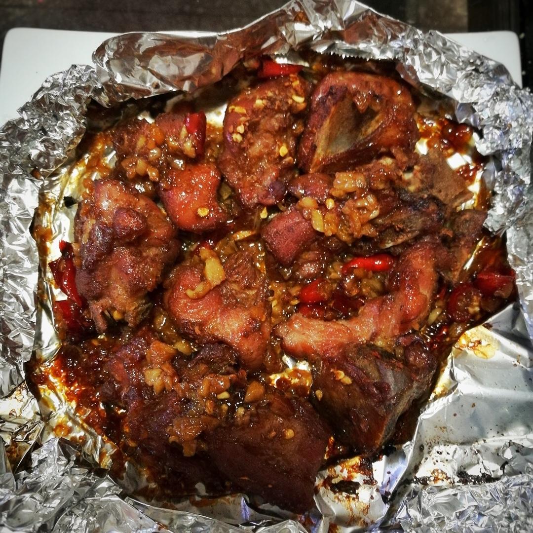 香到骨头里的蒜香排骨（烤箱）