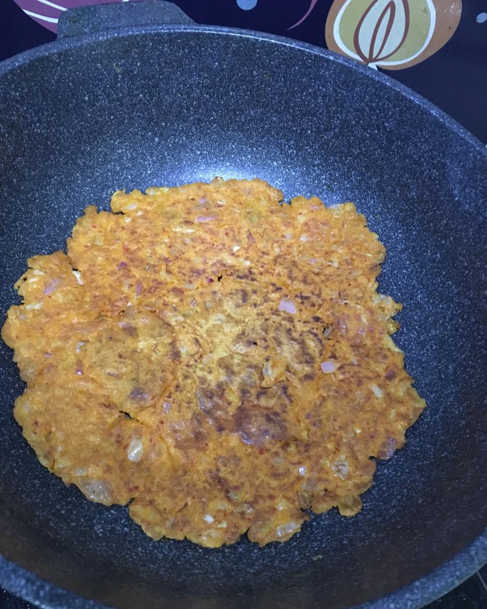 堂妈教你做泡菜饼