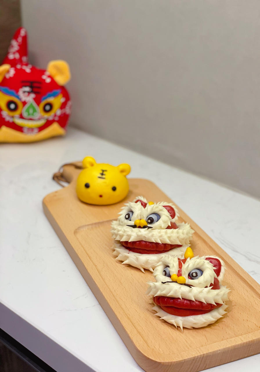 🧨国潮来袭｜醒狮馒头