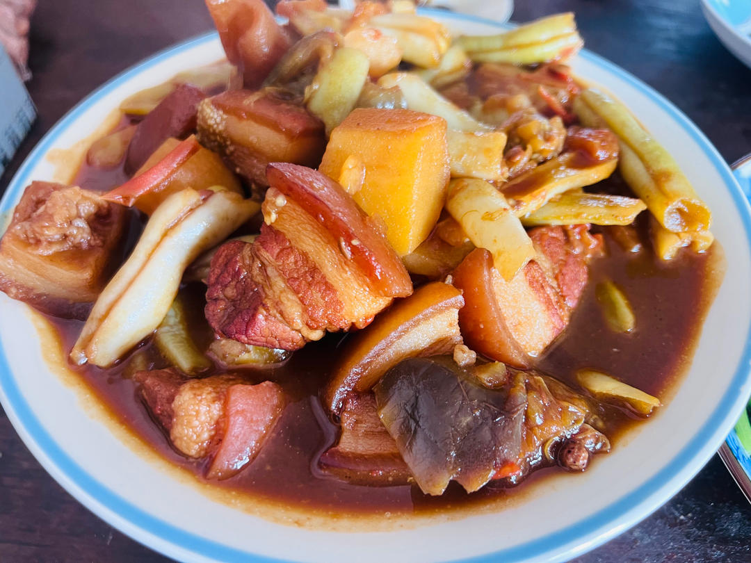 东北乱炖 排骨炖豆角