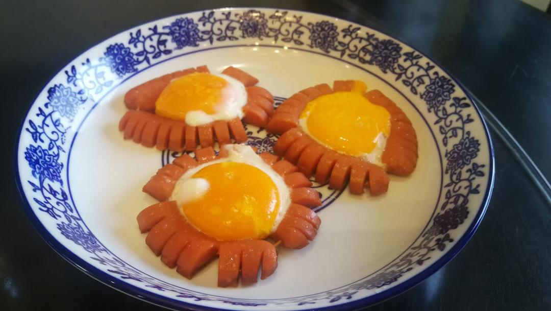 火腿煎蛋