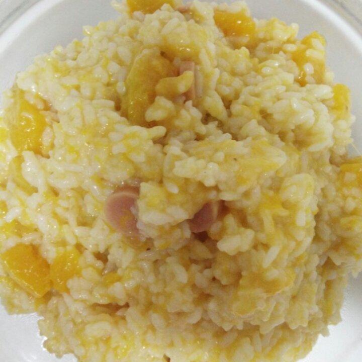 焖南瓜饭