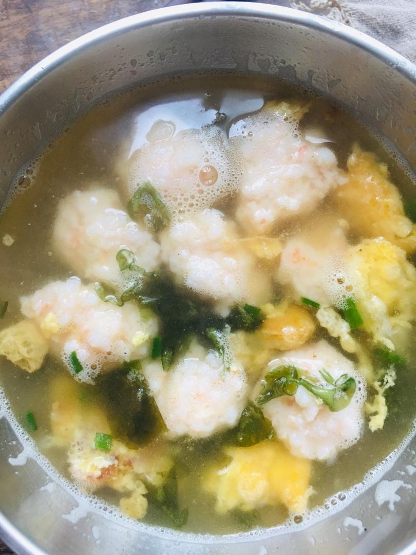 紫菜虾滑汤