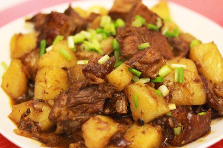 土豆烧肉