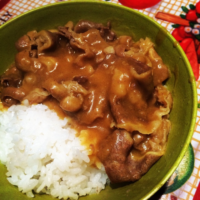 咖喱牛肉饭