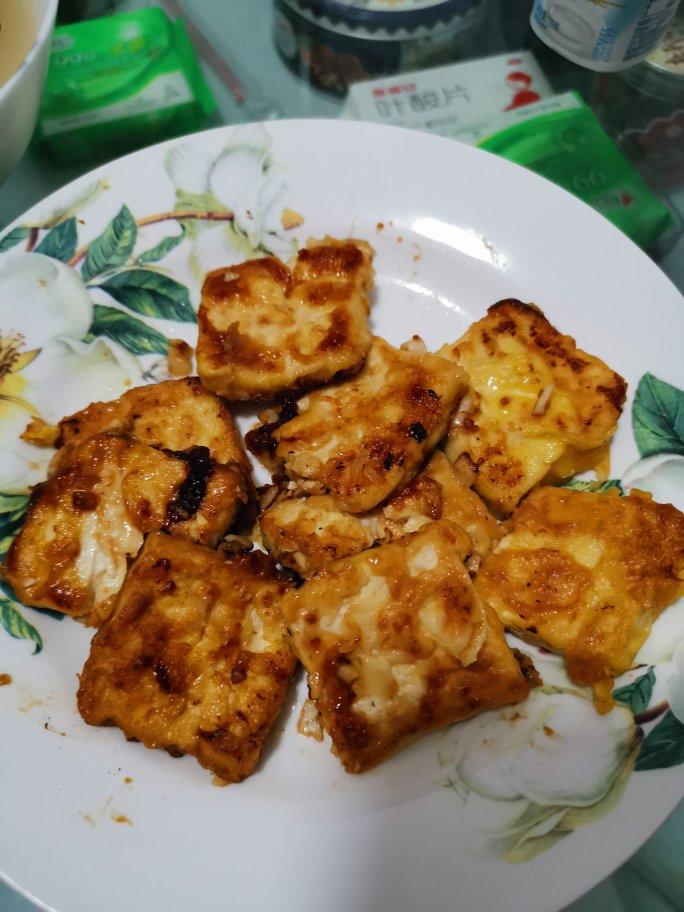 无敌好吃的香煎豆腐