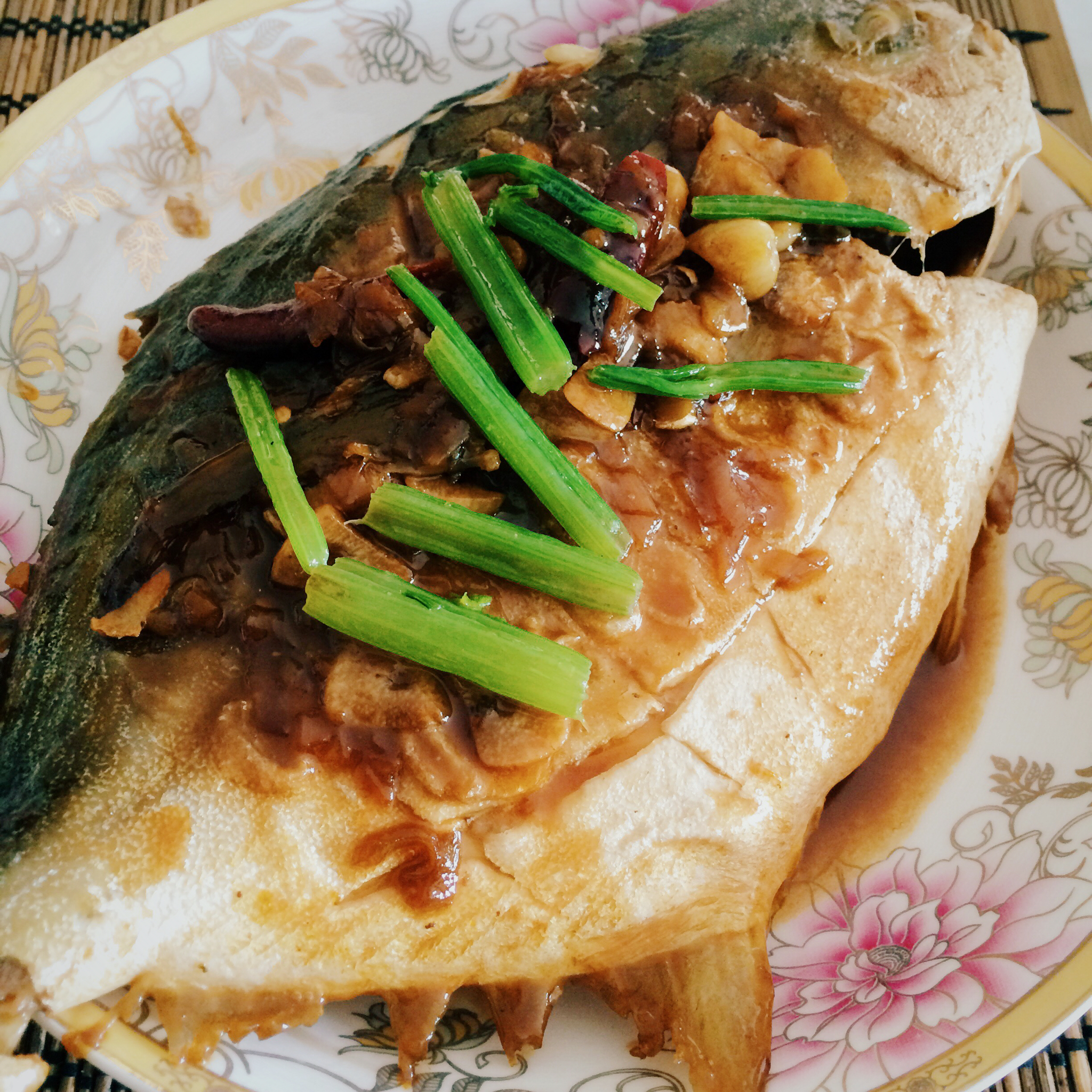 红烧金鲳鱼