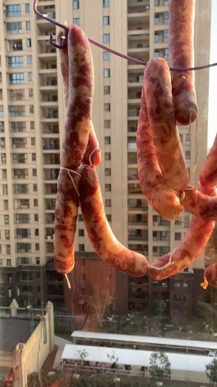 超好吃的广式腊肠