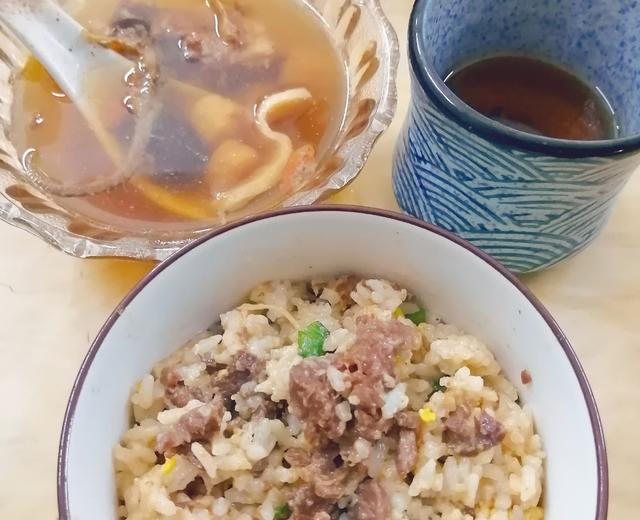 超快手电饭煲牛肉饭