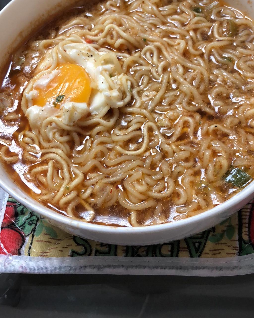 奥运冠军李小鹏的方便面做法（搬运来的）