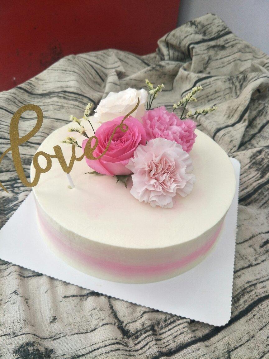 鲜花蛋糕