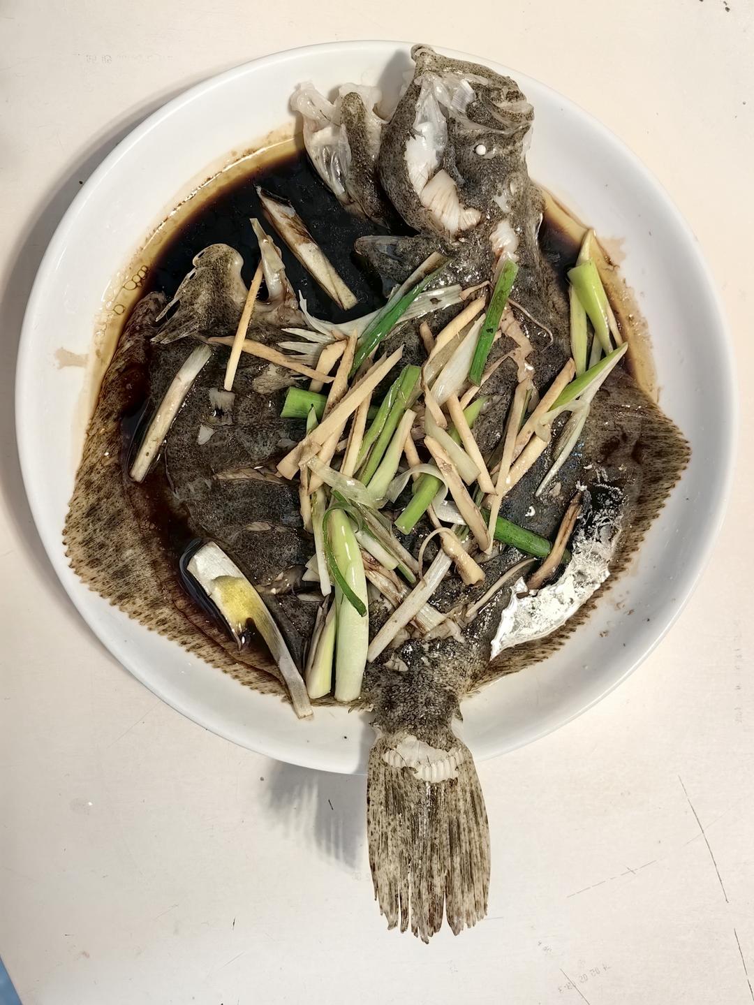 清蒸多宝鱼