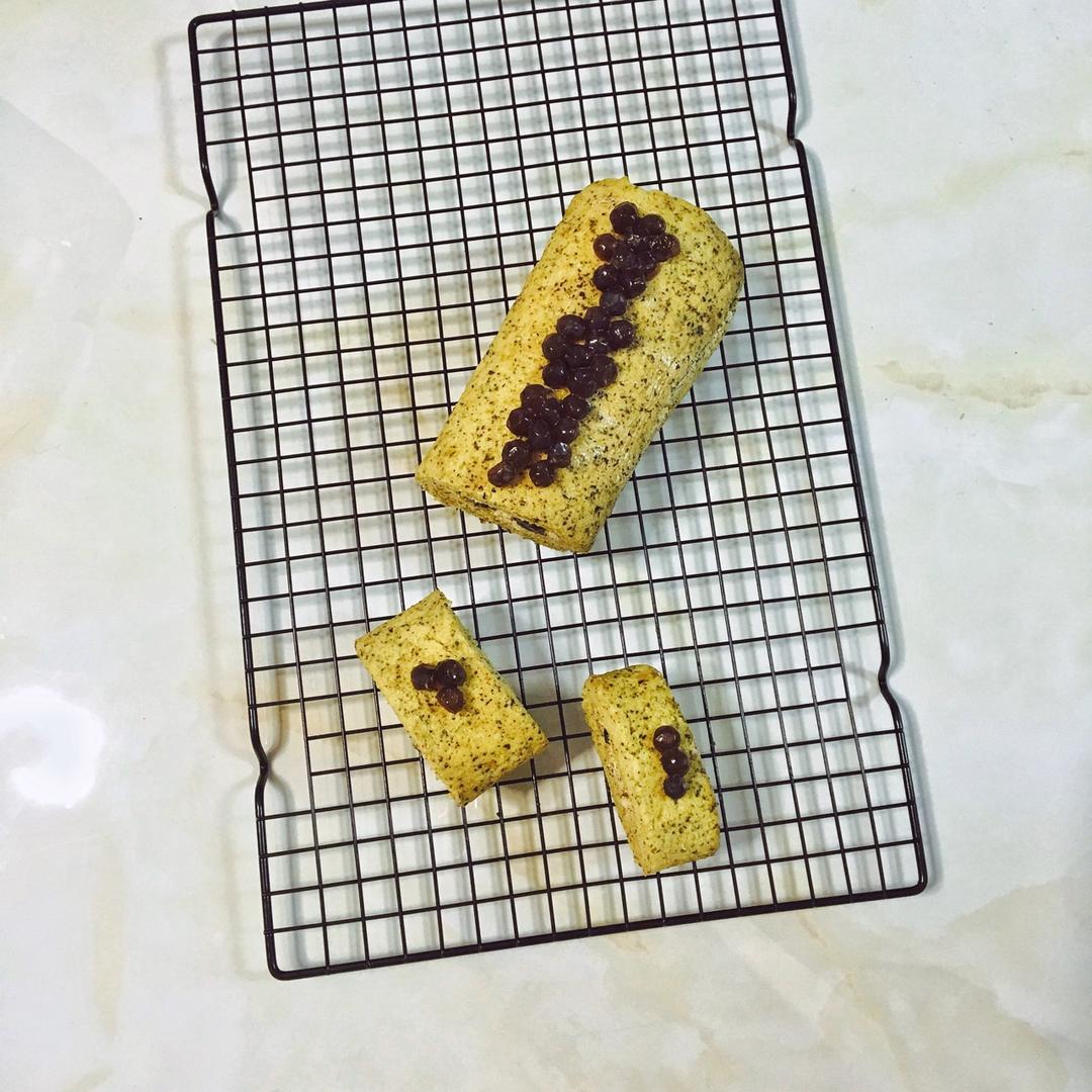 珍珠奶茶蛋糕卷