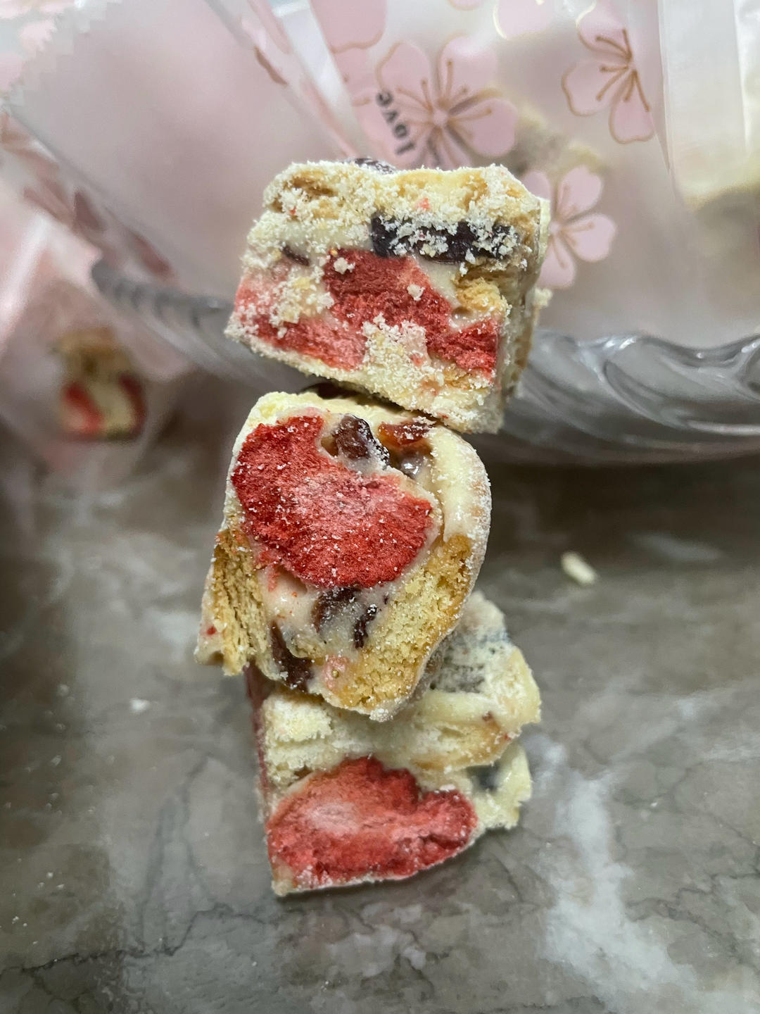 新年小点心🔥零失败草莓雪花酥