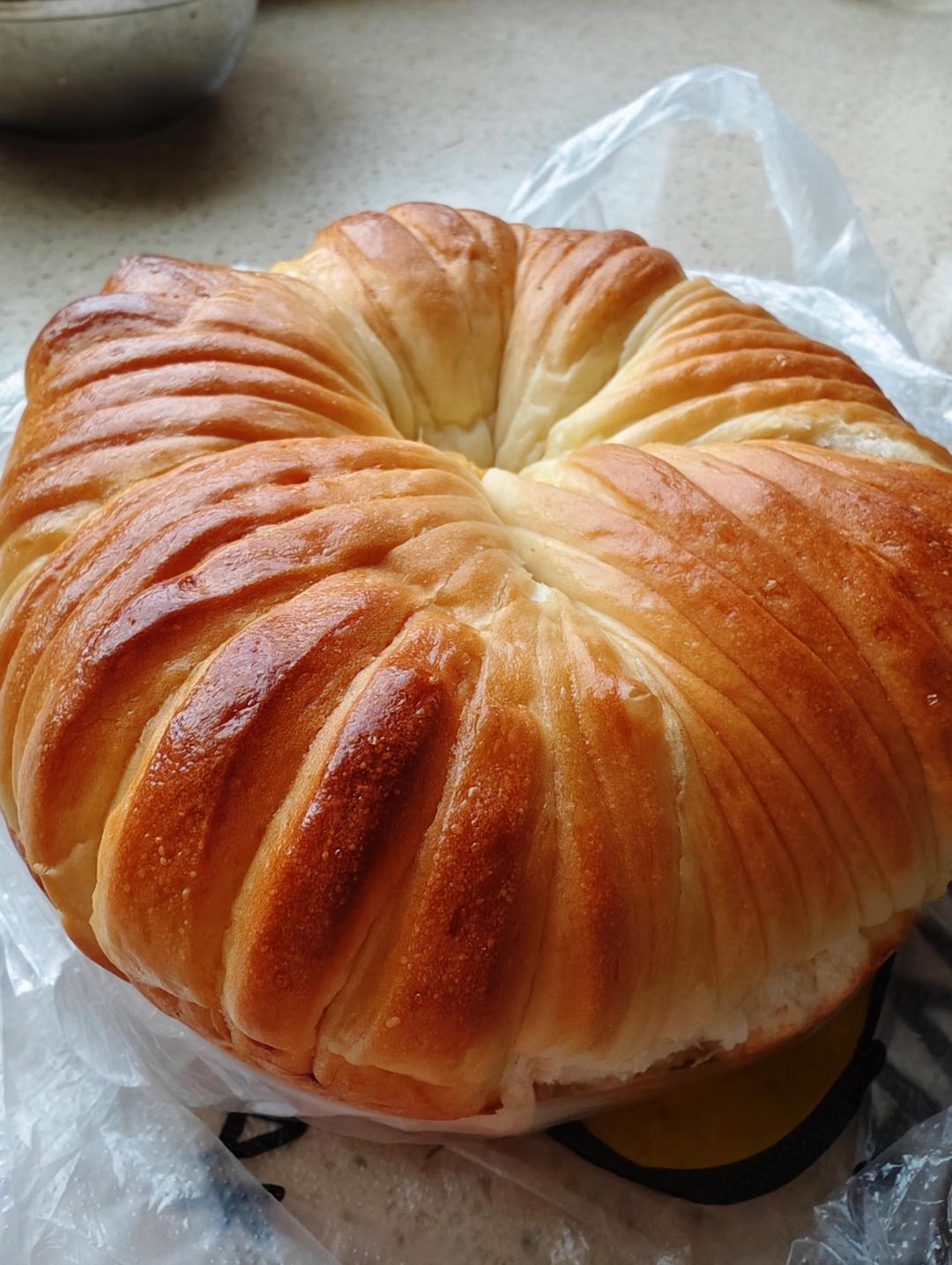 治愈系网红面包 毛线球面包🧶（含整形视频）