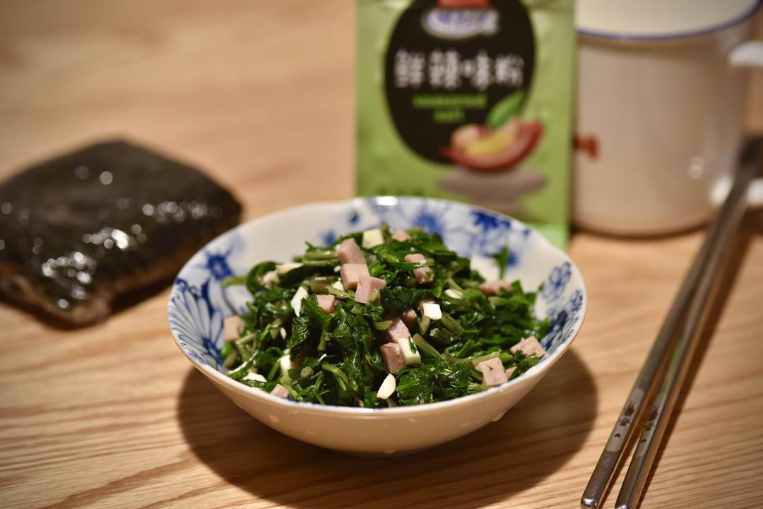 低卡好做的凉拌马兰头 尝试新调料成功的做法