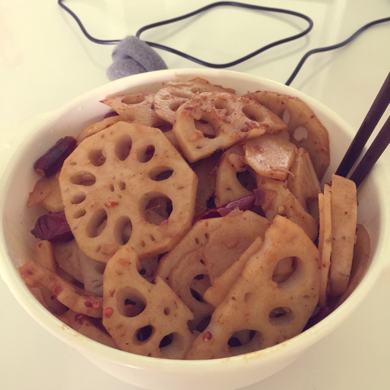 香辣藕片海带片-比绝味好吃！