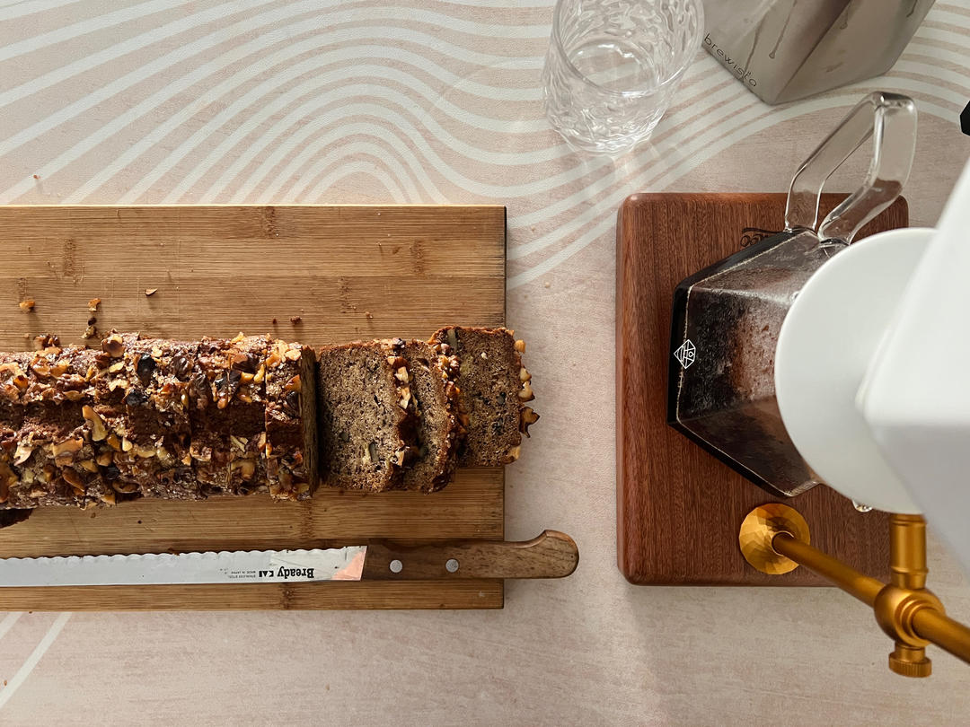 香蕉核桃磅蛋糕 Banana & Walnut Pound Cake