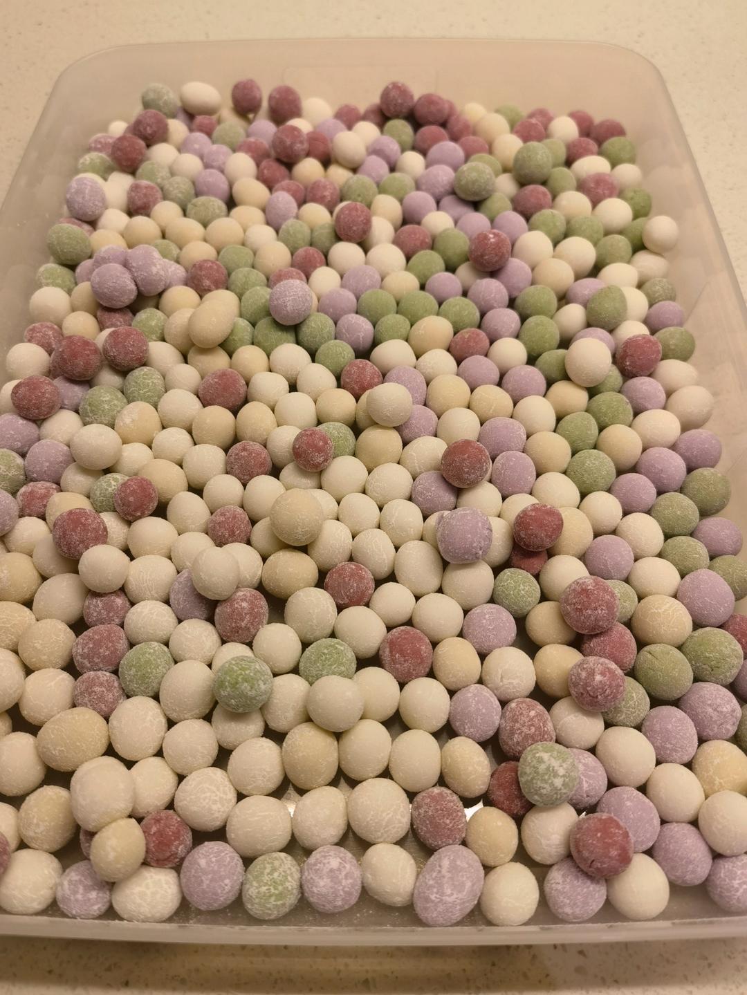 五彩糯米小圆子‼️天然颜色‼️万能搭配