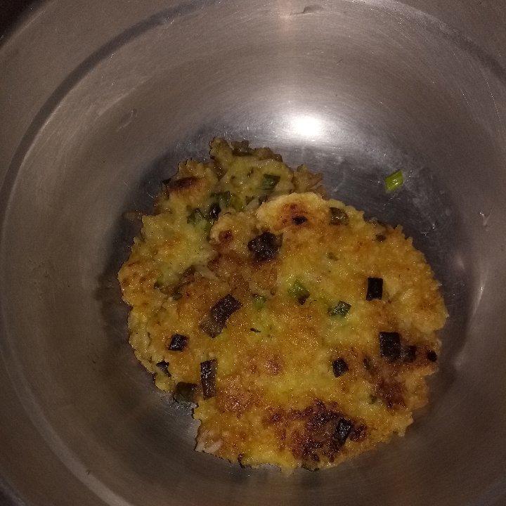 鸡蛋米饭饼