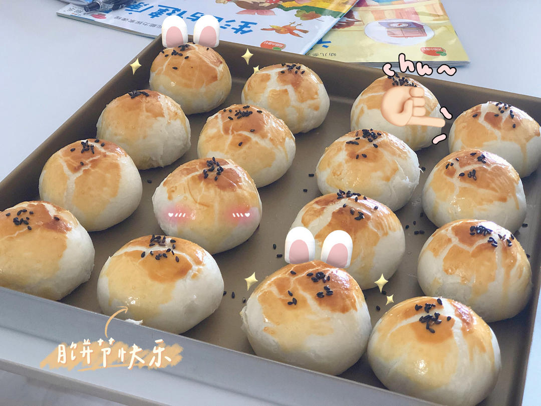 百吃不腻的蛋黄酥