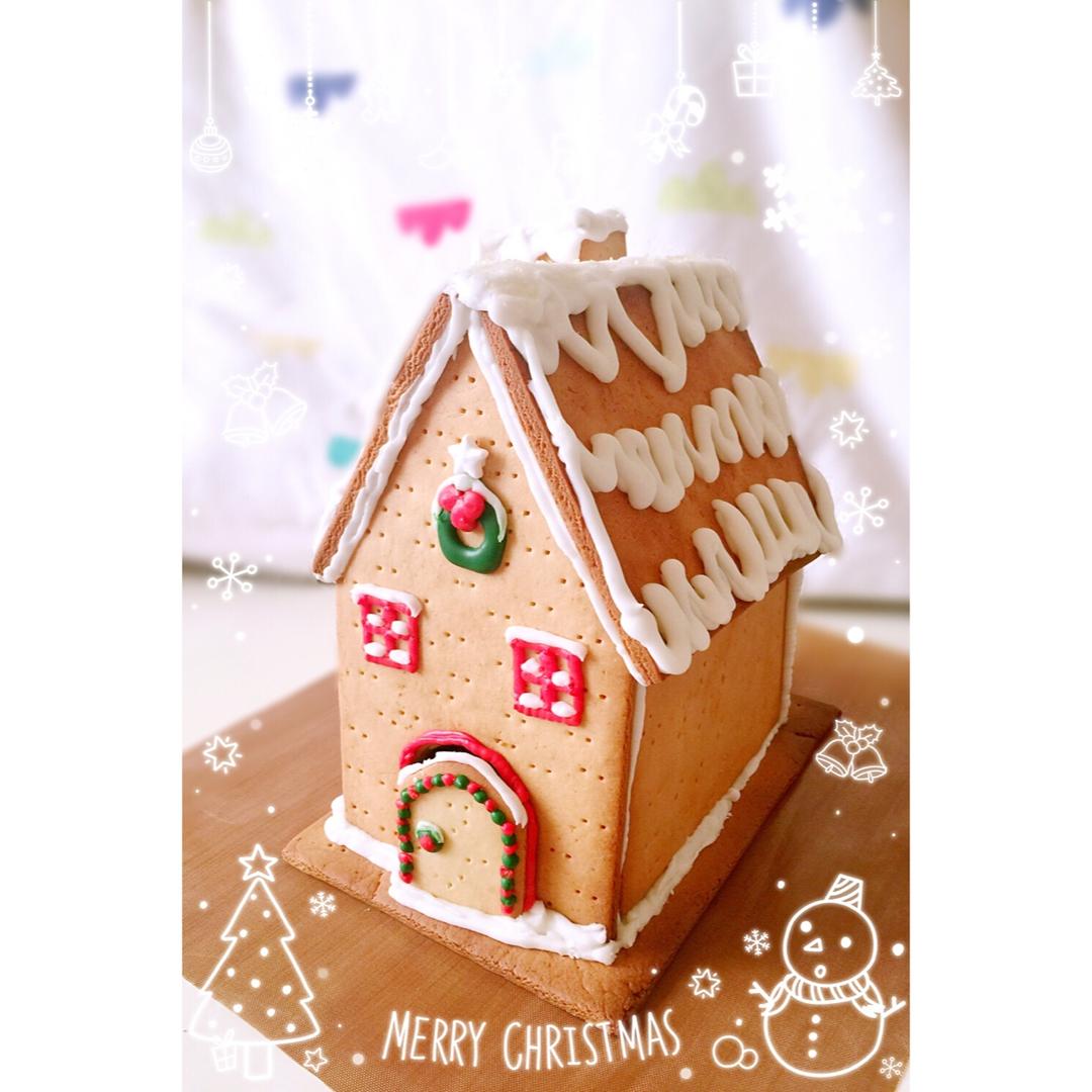圣诞节姜饼屋（超详细）
