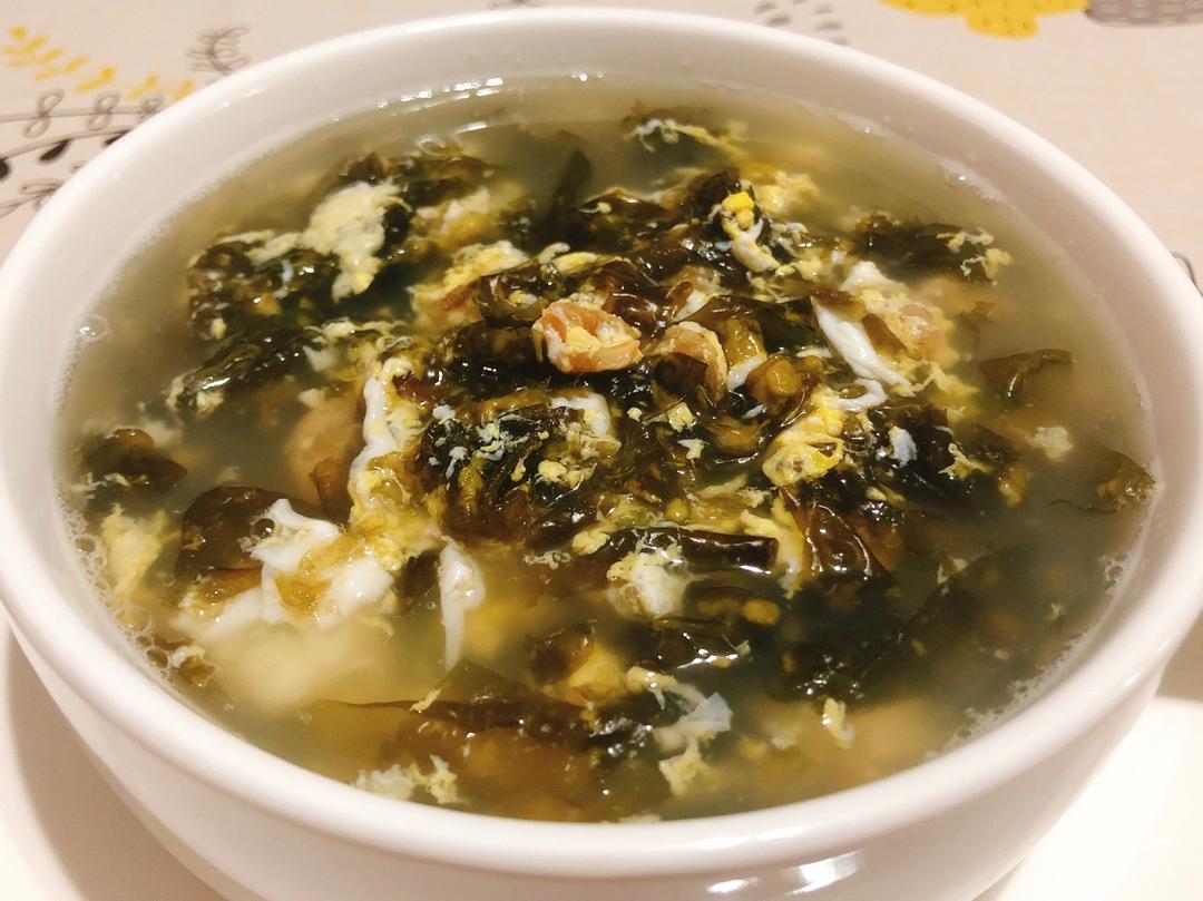 虾皮紫菜汤