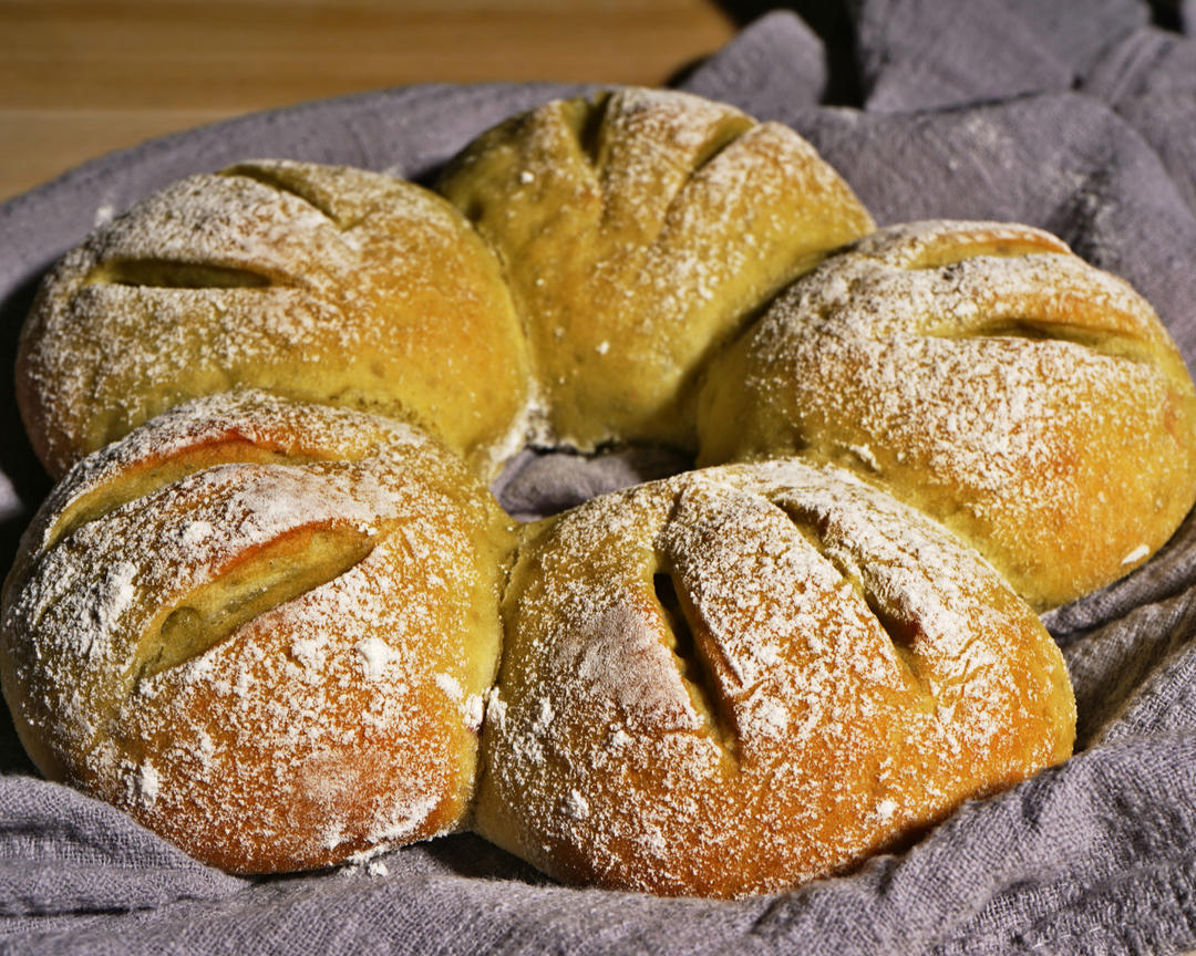 纯奶手撕吐司的做法 步骤1