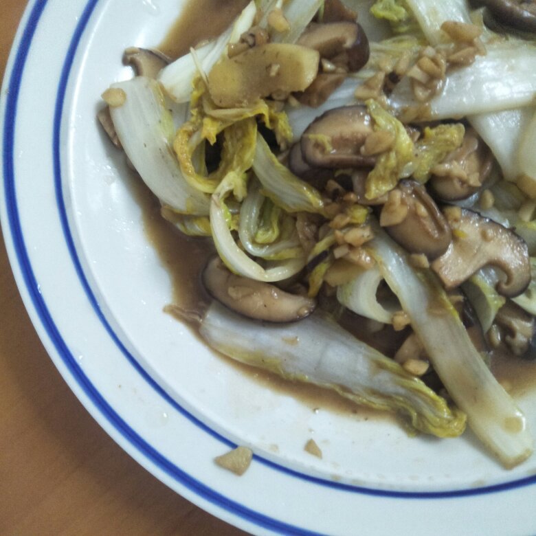 香菇烩大白菜