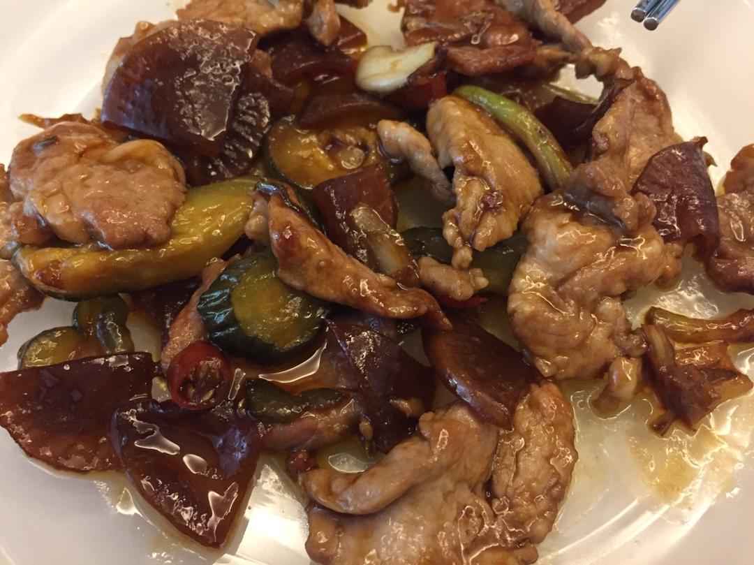 萝卜干炒肉