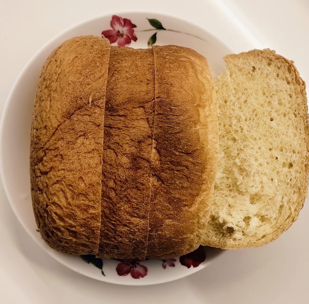 自制柔软全麦面包（面包机版）