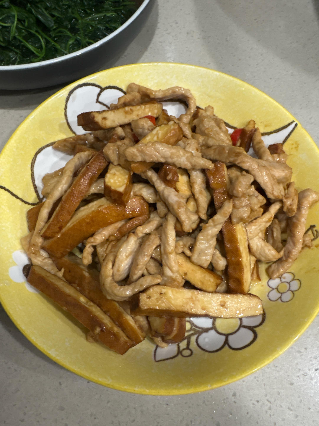 豆干炒肉丝
