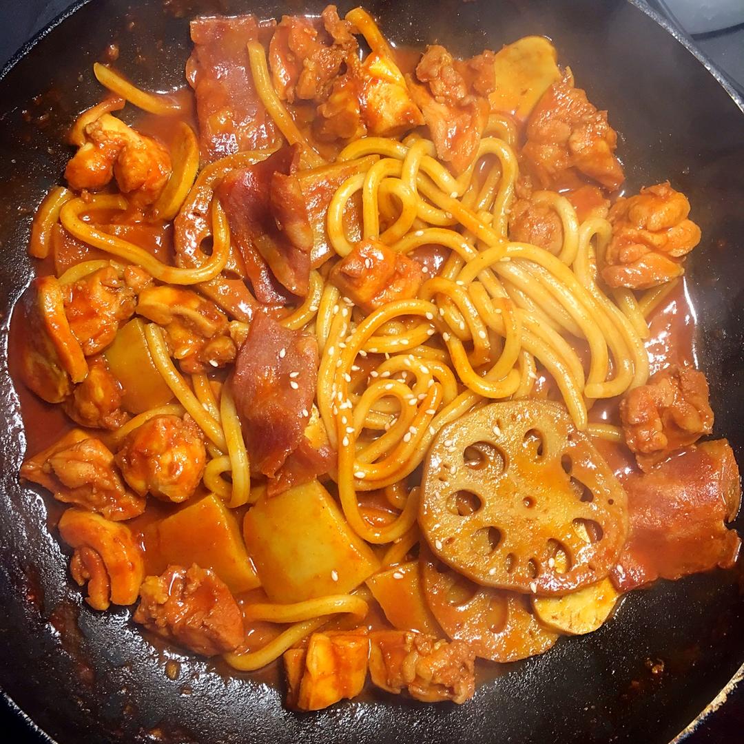 韩式辣炒鸡排