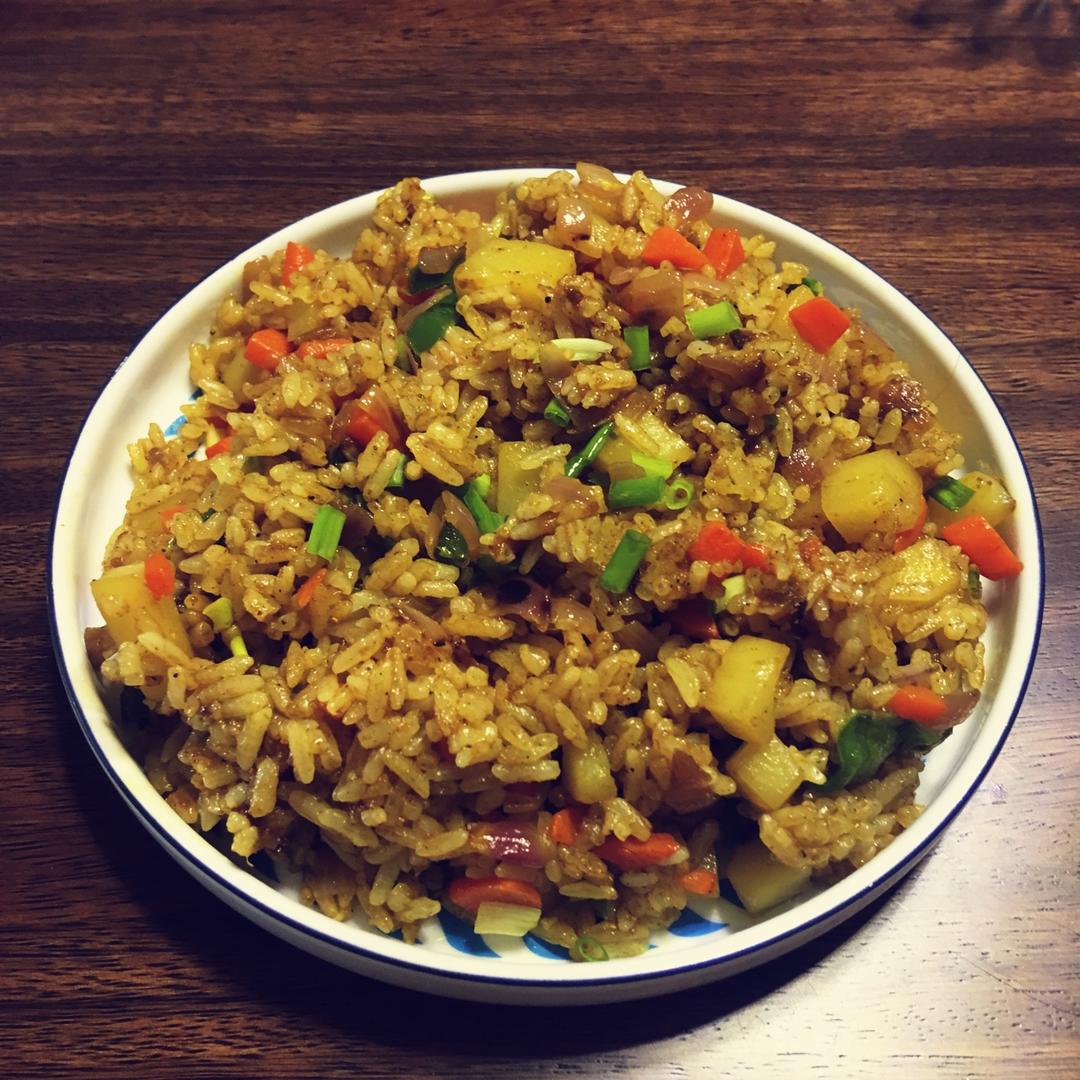 咖喱炒饭