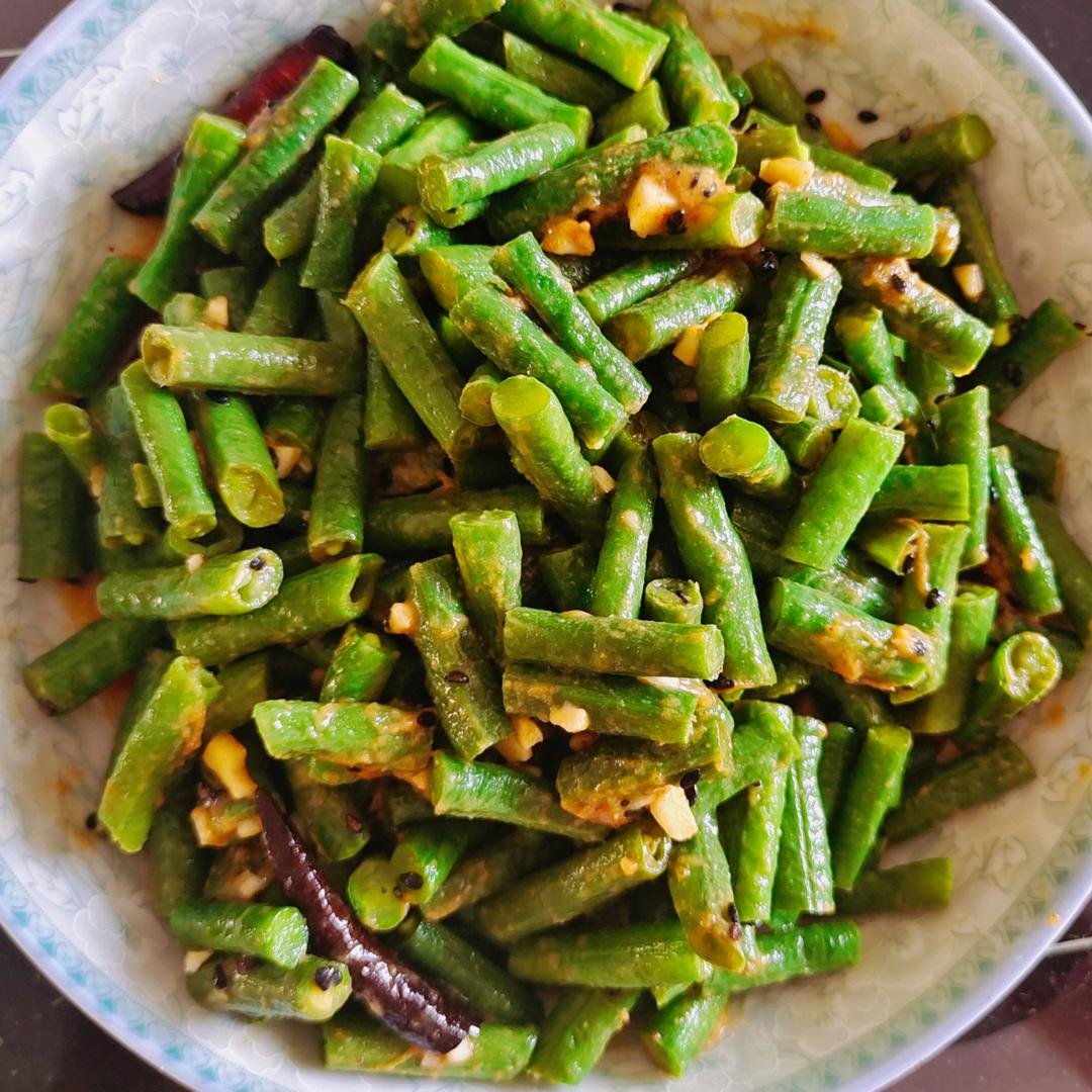 夏日素食凉拌豇豆（豆角）
