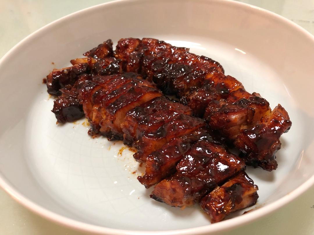 简易版电饭煲叉烧(媲美小炳胜的黑叉烧)