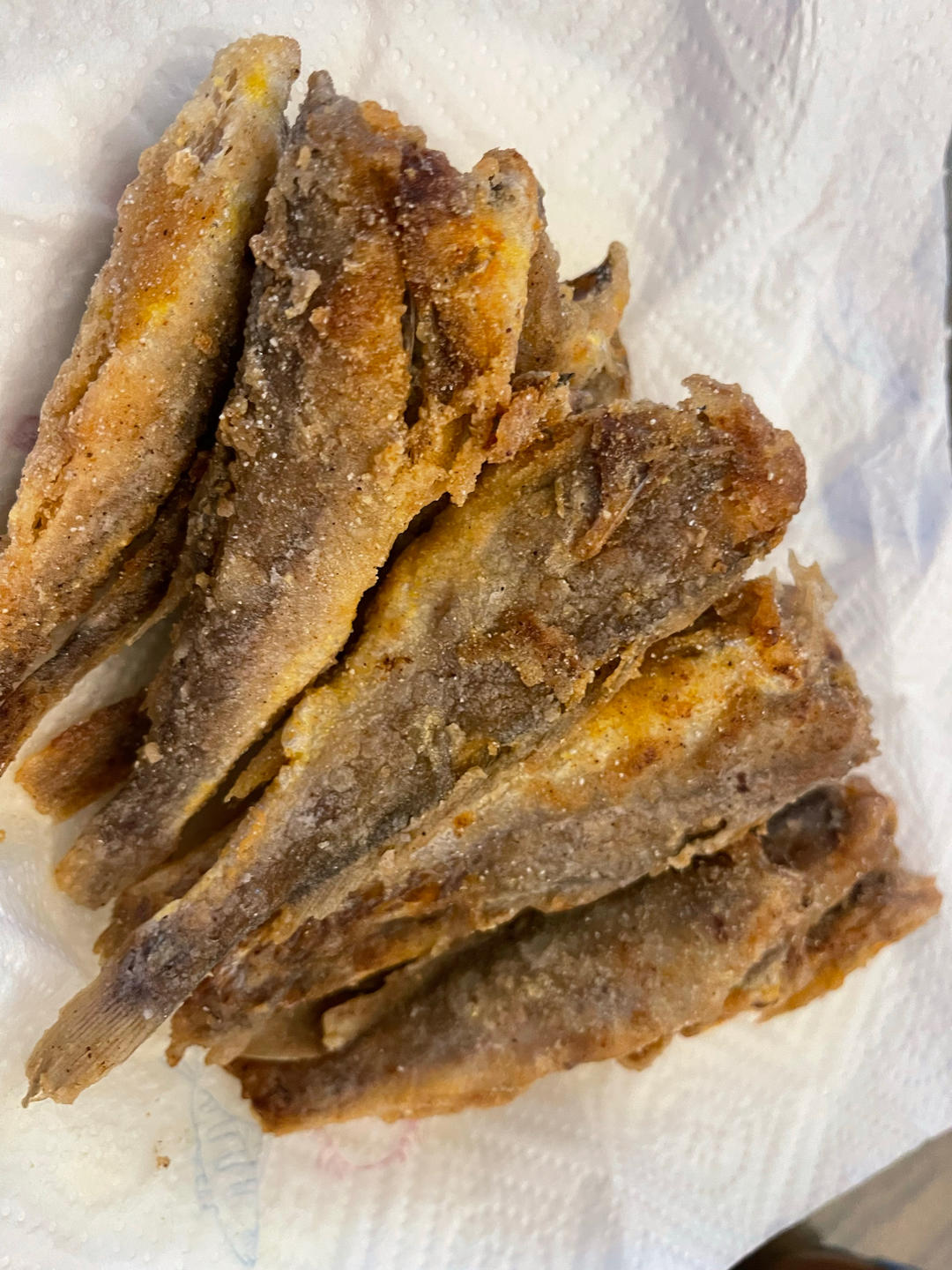 酥炸小黄鱼～吸油少