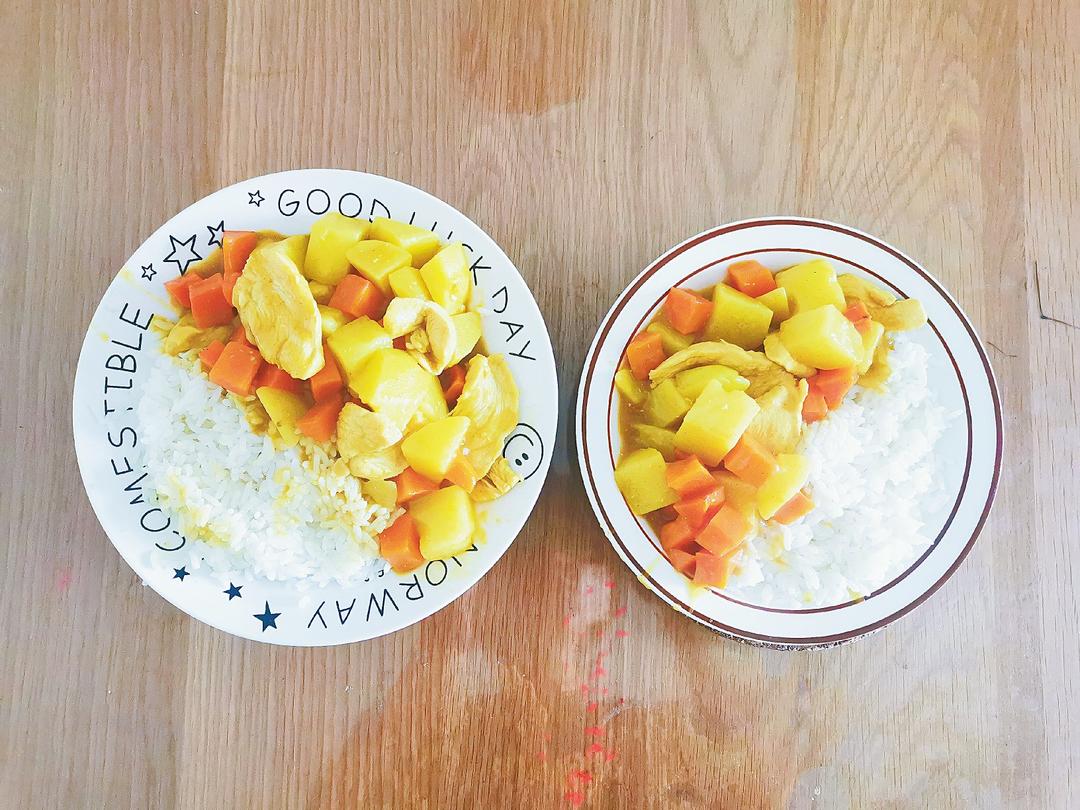 咖喱土豆鸡块