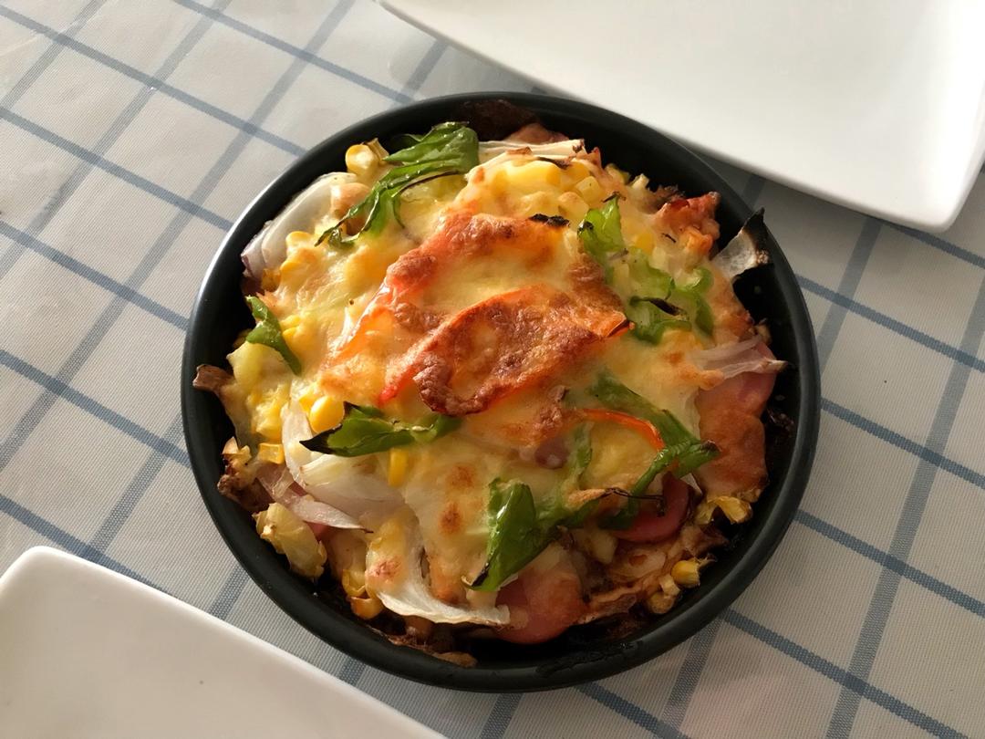 8寸纯手工什锦披萨