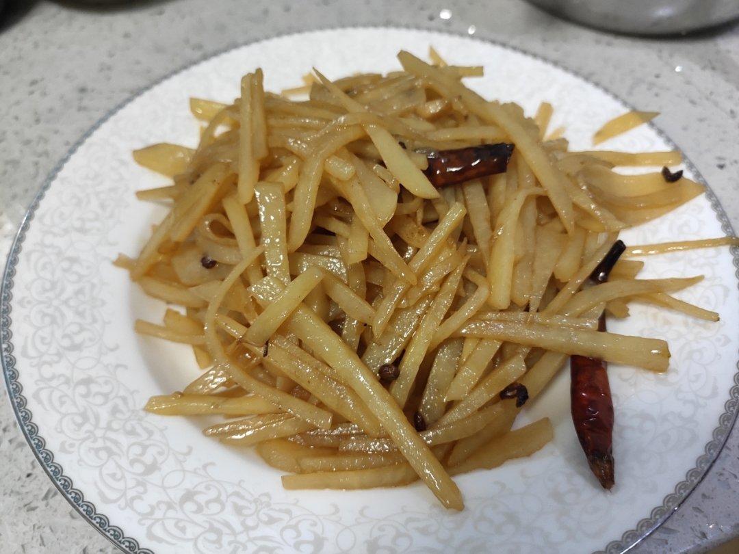 🌶️5分钟搞定“酸辣土豆丝”超级好吃开胃